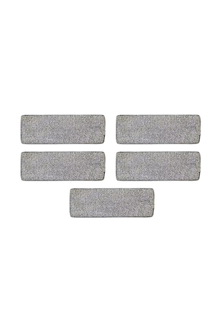 5 Adet Zambak Mikrofiber Yedek Mop Başlığı - Mop Bezi - Zambak Mo