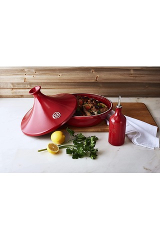 Emile Henry Yağdanlık 400 ml Kırmızı/Burgundy