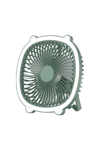 Mkjınmeı Masaüstü Fan Ev Tipi Masa Lambası Dolgu Işığı Küçük Fan Fwm6nm Yeşil