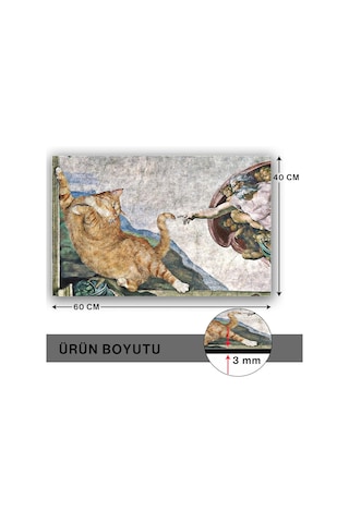 Monnhein Kedi Köpek Komik Tasarımlı Dekoratif Kapı Önü Paspas, Dış Mekan/ev İçi/banyo/mutfak/yatak Odası/giri Genel