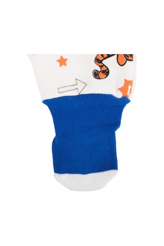 Bebelop Tiger Baskılı Çoraplı Pijama Altı 001