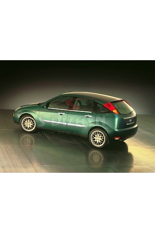 S-Dizayn  Ford Focus 1 Krom Yan Kapı Çıtası 4 Prç 1998-2005