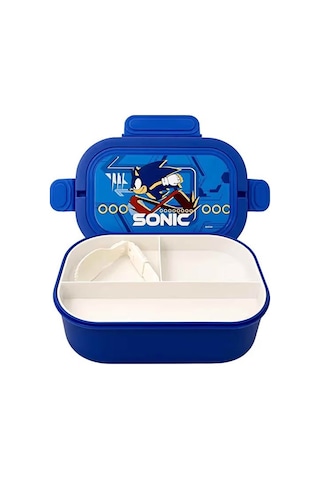 Sonic 3 Bölmeli Beslenme Kutusu Çok Renkli