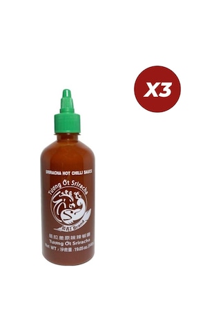 Kai Brand Sriracha Acı Biber Sosu 3 x 540 G