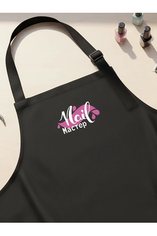 Vau Fartuk Manikür Ustası Önlüğü 170253740 Siyah