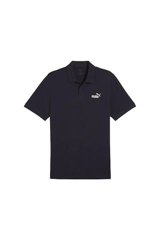 Puma Ess No. 1 Logo Pique Polo Erkek T-shirt 682552-16 Lacivert
