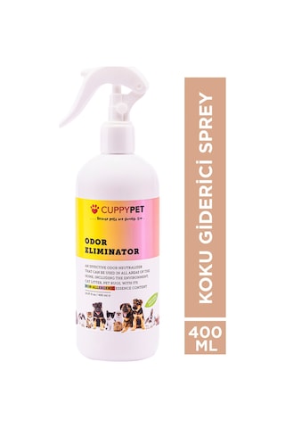 Cuppypet Hızlı ve Etkili Koku Giderici 400 ML