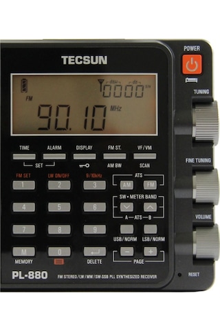 Tecsun Pl-880 Radyo Dünya Bandı