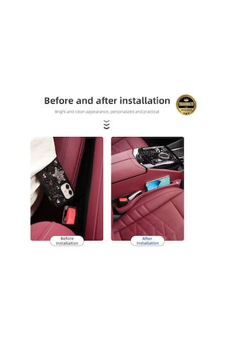 Fiat 500 L 2012-2013-2014-2015-2016-2017 Oto Koltuk Kenar Boşluk Giderme Bordo