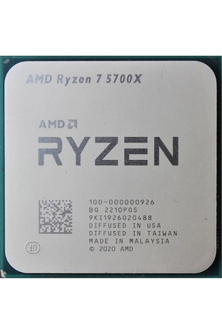 Amd Ryzen 7 5700x Am4pin 65w Fansız Tray