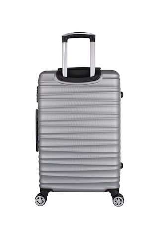 Bagacar Md Gri Abs Tekerlekli Büyük Boy Valiz