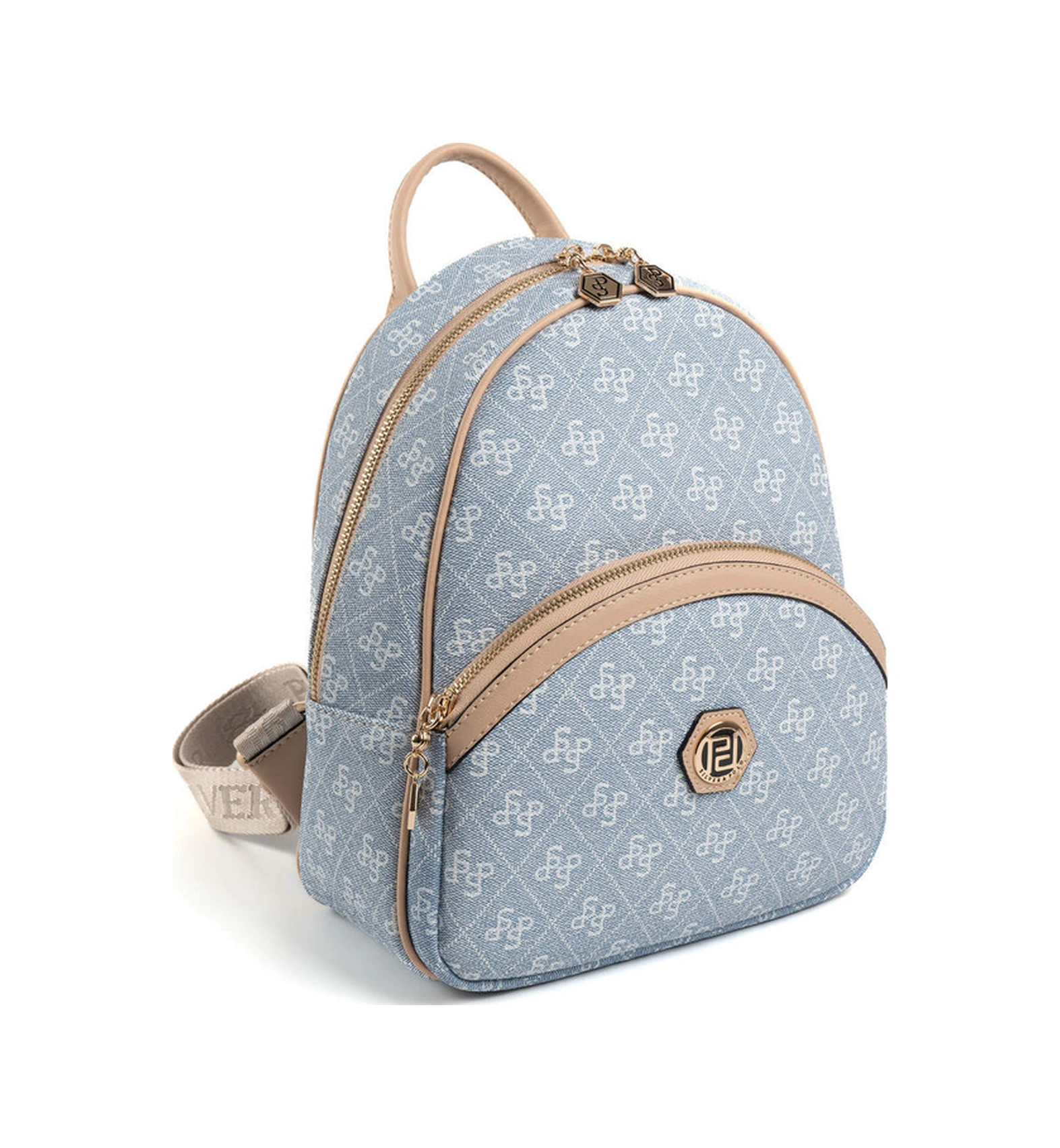 Silver Polo Unisex Sırt Çanta 945 Mavi - Bej