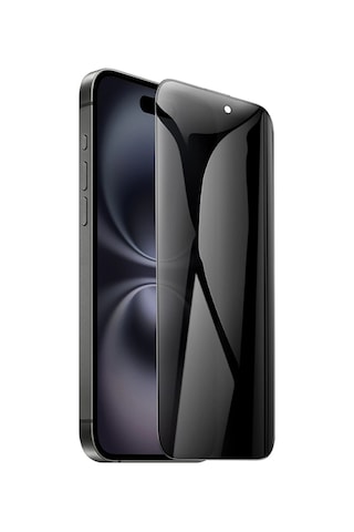 Hoco. Apple iPhone Uyumlu 17 Pro Max Bear Shield Hayalet Cam Ekran Koruyucu - Siyah