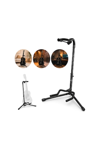 Fourtune Gs1 Gitar Standı Sehpası - Klasik, Akustik Ve Elektro Uyumlu
