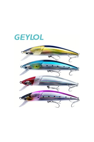 Fochsia Geylol 4 Adet Smng 12cm 38g Dalgıç Yüzey Yemleri Tatlı Ve Tuzlu Su İçin