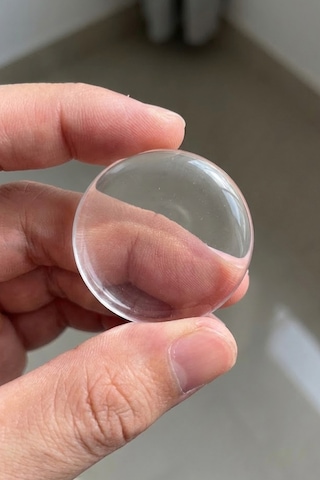 Thentech 4 Adet Şeffaf Kapı Kolu Tamponu Duvar Koruyucu Silikon Stoper Çarpma Önleyici Ses Kesici Yastık