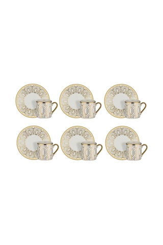 Neva N3507 Joven 6 Kişilik Kahve Fincan Takımı 90 Ml