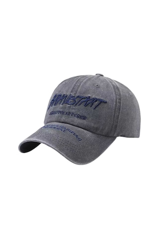 Tezzgelsin Unisex Eskitme Bravestart Nakışlı Ayarlanabilir Beyzbol Kep Şapka 2'li Set Gri - Yeşil