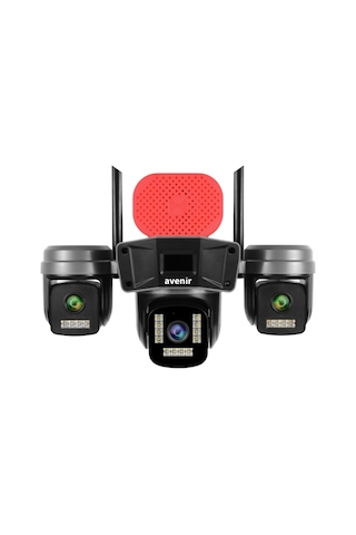 Avenir Av-s308 6mp 3 Kameralı Ptz Wifi Kamera