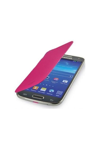 Cellular Line Galaxy S4 Mini İle Uyumlu Flip Book Kılıf Pembe Backbookgals4mınp