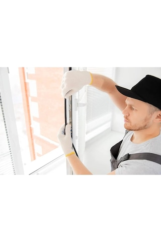 Pimapen Değiştirme Contası Pvc Pencere Fitili Gri Renk 25 Metre Bütün Markalara Uyumlu 25 M