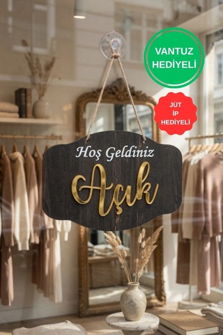 Pleksi Yazılı Modern Açık-kapalı Tabelası -rebap Pleksi Yazılı Modern Açık-kapalı Tabelası -rebap