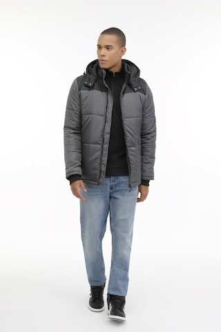Kinetix Ml Arny-C Coat 3Pr Gri Erkek Kısa Kaban 000000000101398215 Gri - Siyah