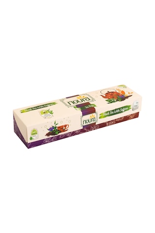 Noura Natural Bardak Poşet Safranlı Siyah Çay 25'li