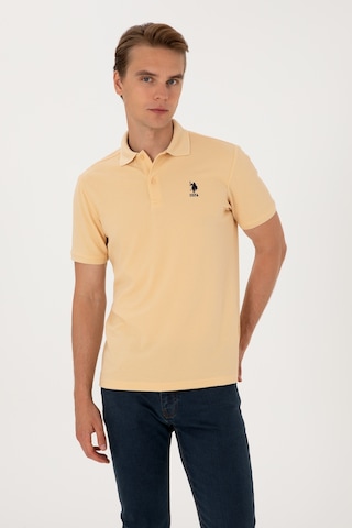U.s. Polo Assn. Erkek Polo T-shirt 2106316 Bej