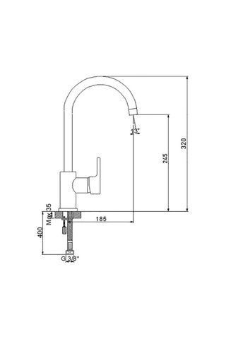 Newarc Premium Evye Bataryası Krom 832531