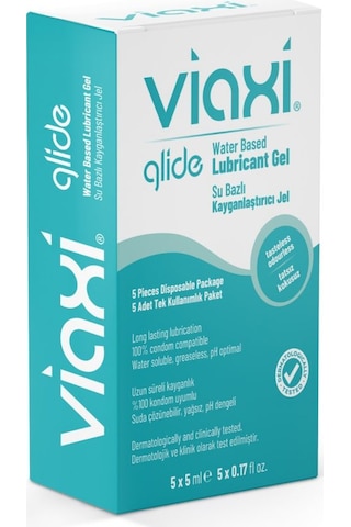 Viaxi Glide Kayganlaştırıcı Jel 5 ML 5'li
