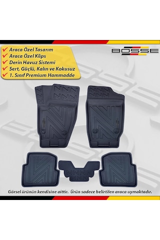 Vw Polo Paspas Araca Özel 2002-2009 Derin Havuzlu North Serisi