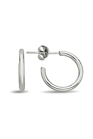 Argentum Concept - Gümüş 13 Mm Halka Küpe - K094301