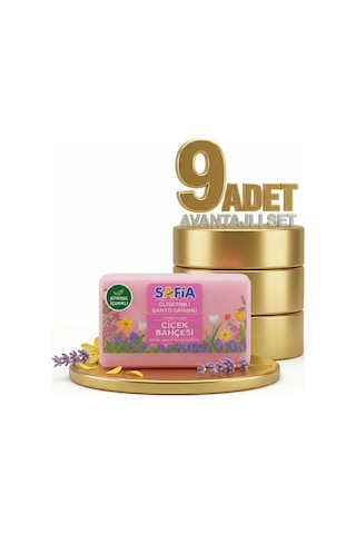 Safia Gliserinli Çiçek Bahcesi Banyo Sabunu 9x150 Gr Gliserin