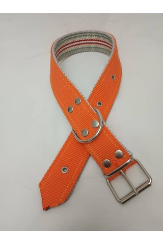 Kozaklı 10477 Büyük Irk Köpek Tasması Turuncu 70 x 4 CM