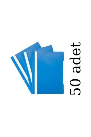 N'pratik Eco 50 Adet Mavi Telli Dosya Seti - Pratik Ve Dayanıklı Belge Düzenleyici