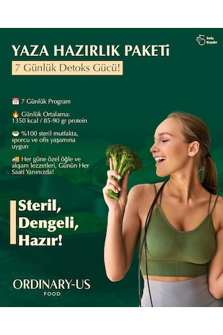 Ordinary-Us Kadınlara Özel Yaza Hazırlık Seti
