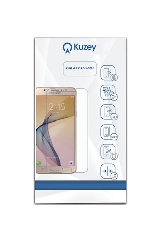 Samsung Uyumlu Galaxy C9 Pro Temperli Ekran Koruyucu Kırılmaz Cam (535111797) 20 Tl Fark Ile Apple iPhone Hızlı Şarj Kablosu