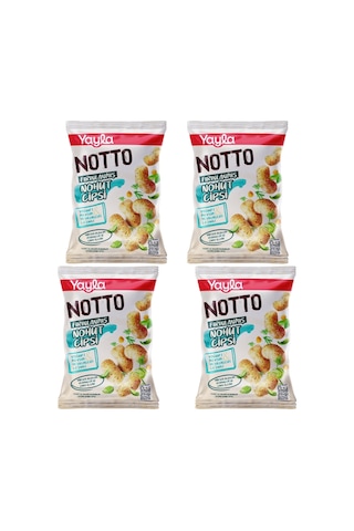 Yayla Notto Yoğurt Ve Mevsim Yeşillikleri Çeşnili Nohut Cipsi 55 G X4