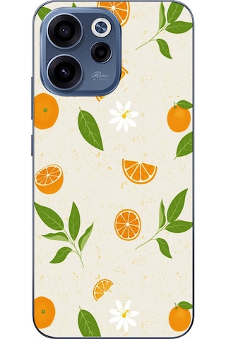 Oppo Reno 15f Uyumlu Mandalinalar Baskılı Silikon Kılıf Renkli Oppo Reno 15f Uyumlu Mandalinalar Baskılı Silikon Kılıf Renkli