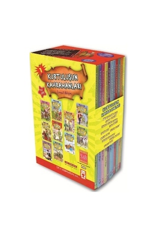 Kurtuluşun Kahramanları - Set - İsmail Bilgin - Timaş Çocuk Kurtuluşun Kahramanları - Set - İsmail Bilgin - Timaş Çocuk