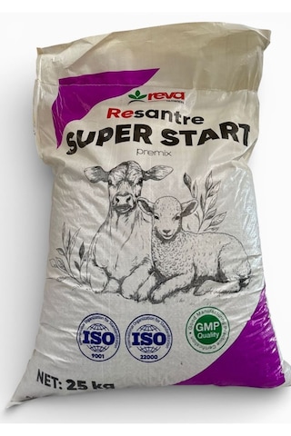 Resantre Süper Start Kuzu Ve Buzağı Konsantre Yem 25 Kg