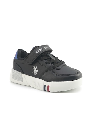 U.s. Polo Assn. Uttes Jr 5pr Siyah Erkek Çocuk Sneaker Siyah-mavı-