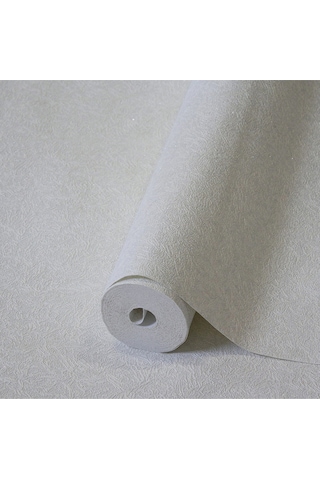 Adawall Düz Desen Duvar Kağıdı Rococo 1404-4/15, Soluk Gri, 1.06x15.6m - 16.5m²