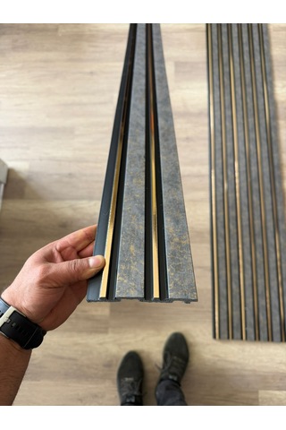 Polimer Gökkuşağı Duvar Ofis Tv Arkası Koridor Dekoratif Panel 5 Adet 55 Cm