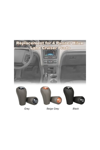Dancemonkey Toyota Land Cruiser Prado/hilux 5 Vites Şanzıman Vites Kolu Değiştirme Siyah