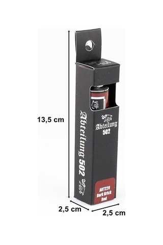 20 Ml. Koyu Tuğla Kırmızısı Yağlı Boya, Ak Interactive Abt220 Standart
