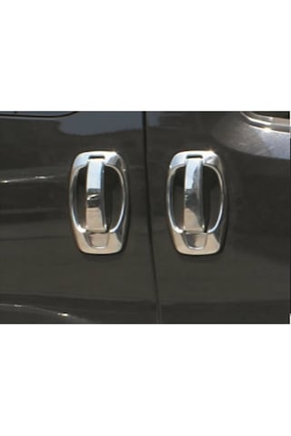 Fiat Fiorino Krom Kapı Kolu 4 Kapı 2010 Paslanmaz Çelik 8 Parça N11.2243