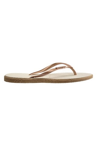 Havaianas Slım Poınt Kadın Parmak Arası Terlik 4149584 6842 Açık Dore Açık Altın