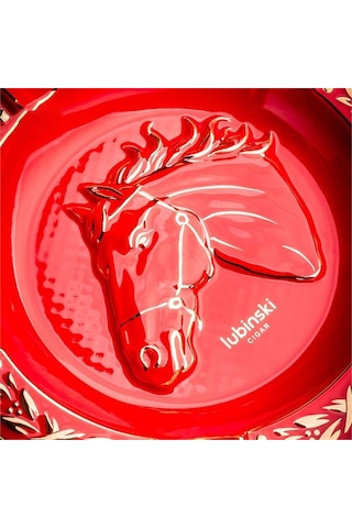 Lubinski Yeni Seri Golden Horse Oval Puro Küllüğü Kırmızı Lb-838